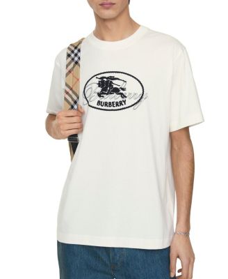  Knight Stamp Cotton T-shirt
