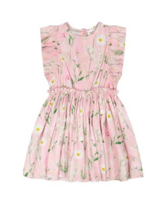  Girls' Viscose Flowers Sleeveless Dress - Big Kid