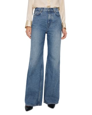 Cary High Rise Slouchy Wide Leg Jeans in Colorado