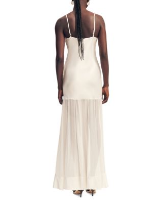 Moraya Plunge Maxi Dress