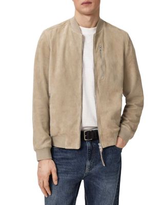 Kemble Suede Bomber Jacket