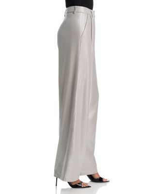 Metallic Linen Blend Blazer & Metallic Linen Blend Pants - Exclusive