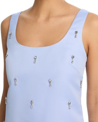 Jewel Satin Mini Dress - Exclusive