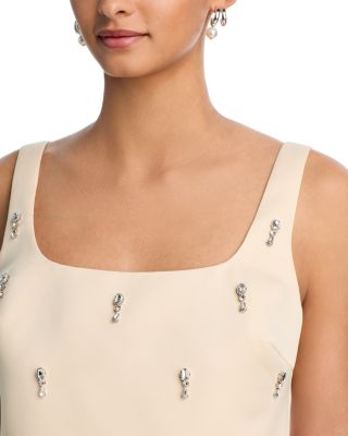 Jewel Satin Top & Jewel Satin Mini Skirt - Exclusive