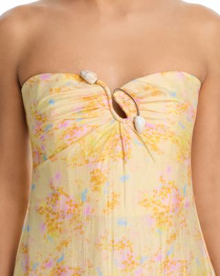 Amina Strapless Maxi Dress