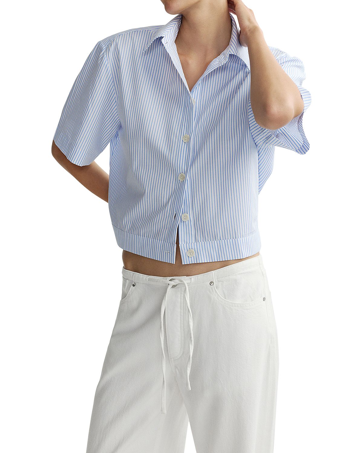 DL1961 Carlee Short Sleeve Shirt
