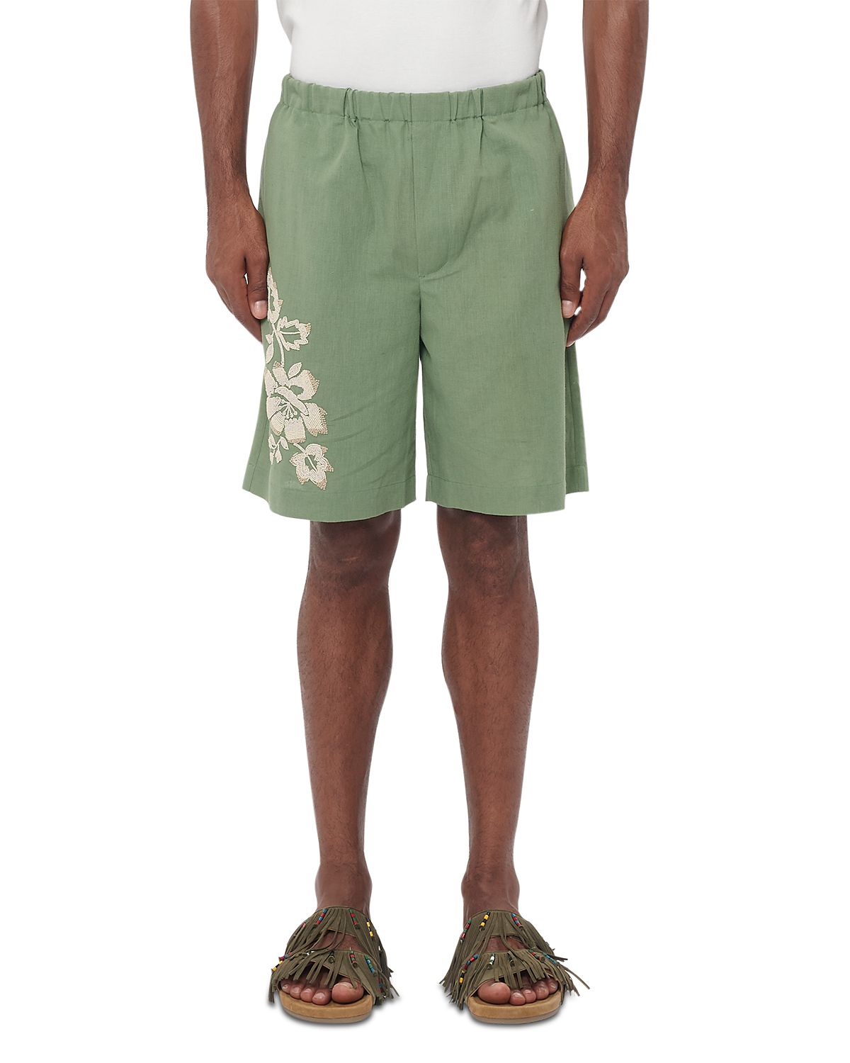 Baziszt Toujours Floral Shorts