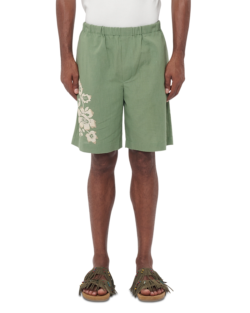 Baziszt Toujours Floral Shorts