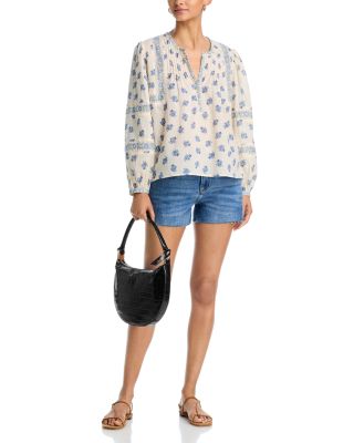 Floral Popover Top - Exclusive