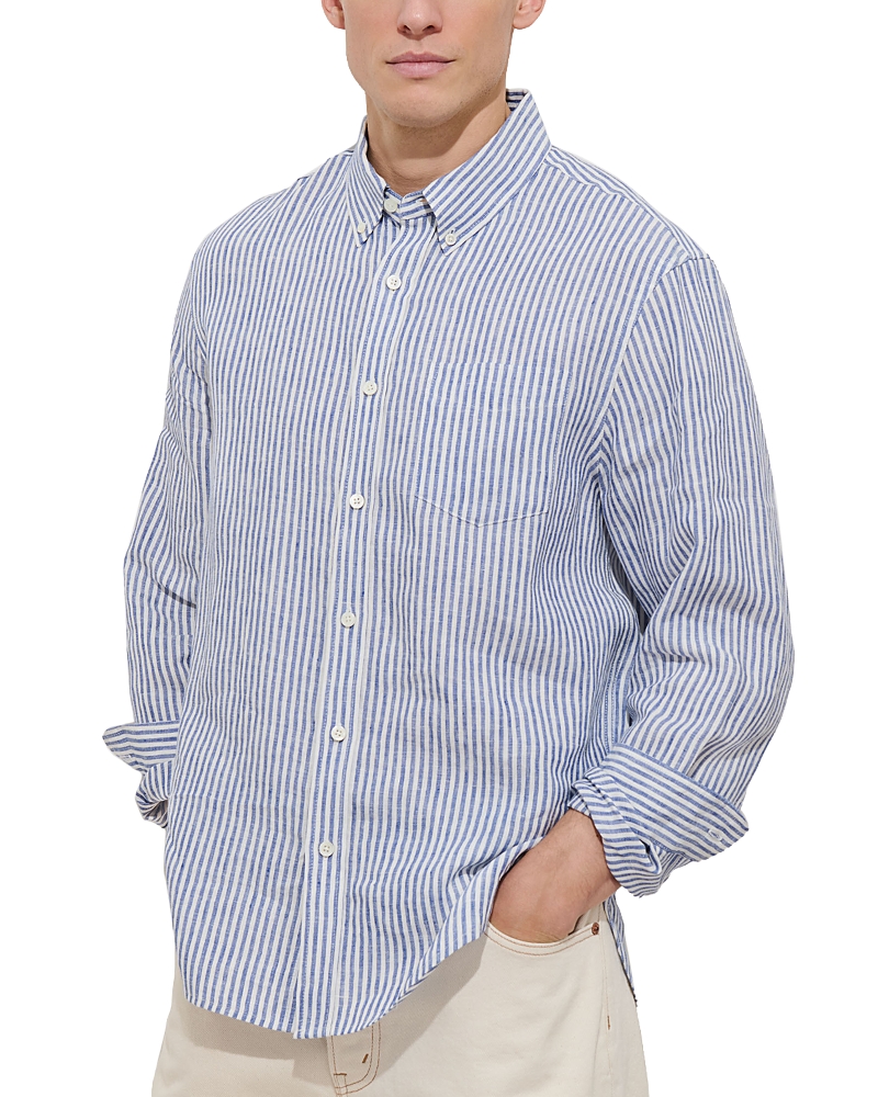 Alex Mill Striped Shirt in Linen