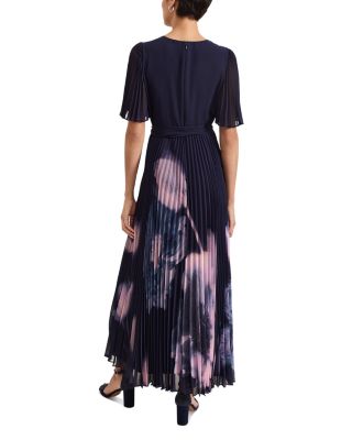 Abigail Textured Wrap Dress