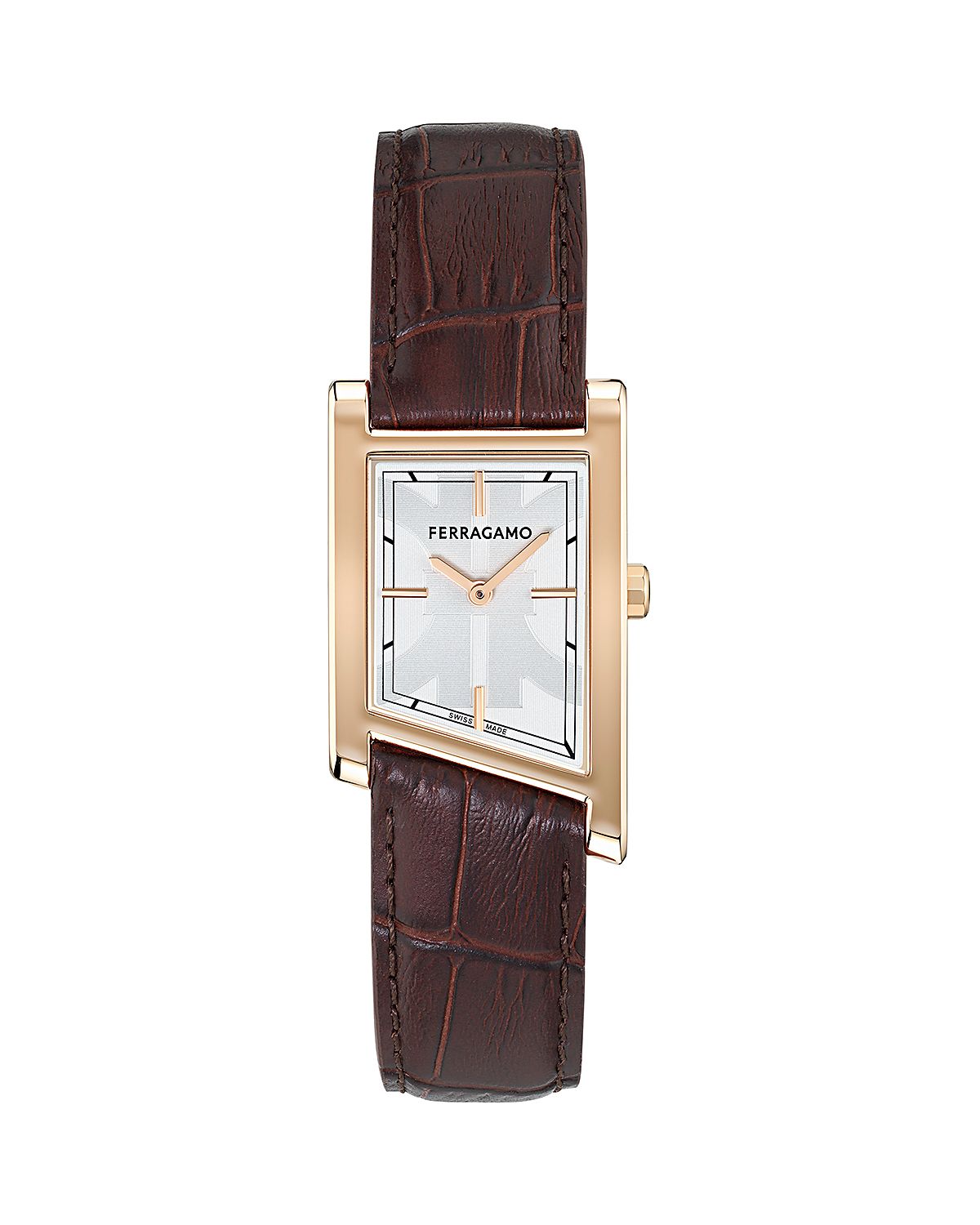 Ferragamo Asymetrique Watch, 39mm x 24mm