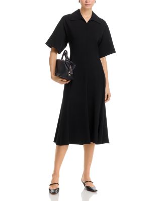 Short Sleeve Midi Dress