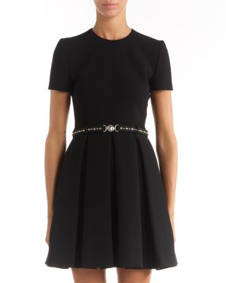 Belted Wool Dress
