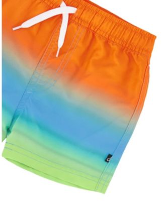 Boys' Mid Thigh Elastic Waist Gradient Boardshorts - Baby
