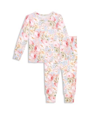 Girls' Rose Dreams Classic Pajama Set - Little Kid