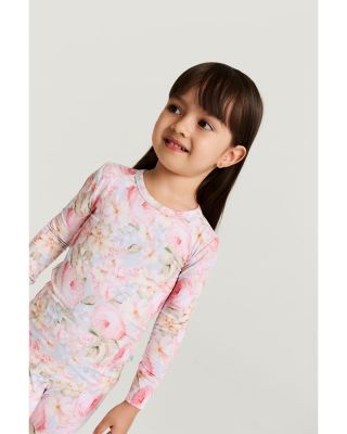 Girls' Rose Dreams Classic Pajama Set - Little Kid