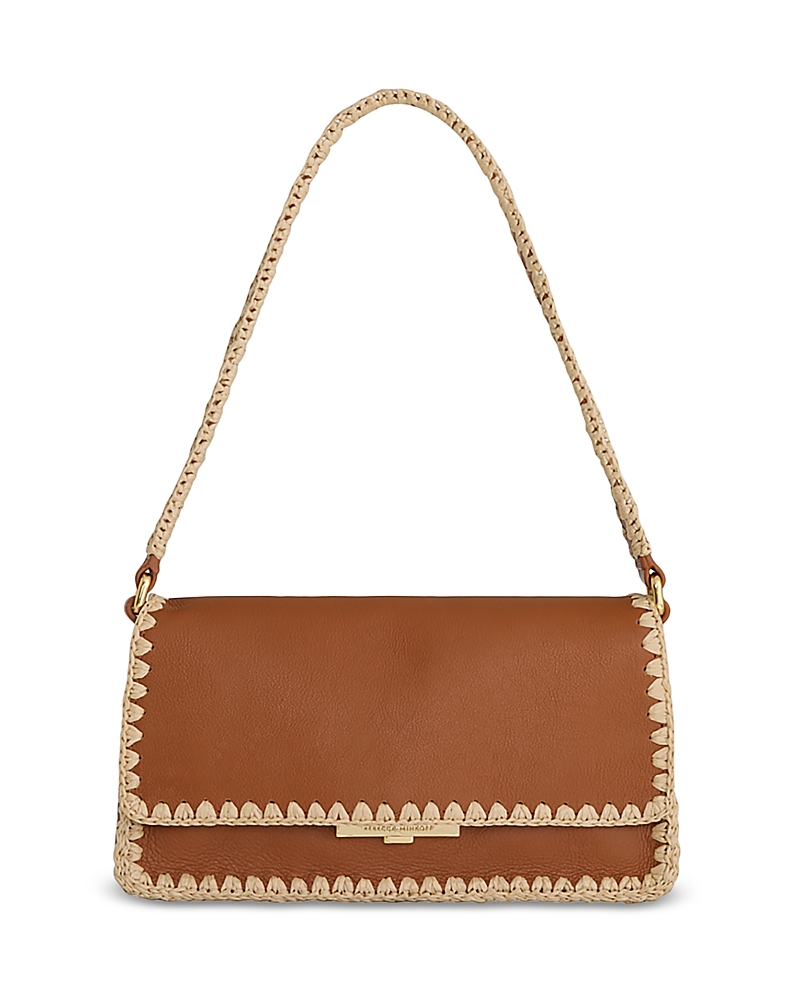 Rebecca Minkoff Berkley Medium Stitched Leather Shoulder Bag