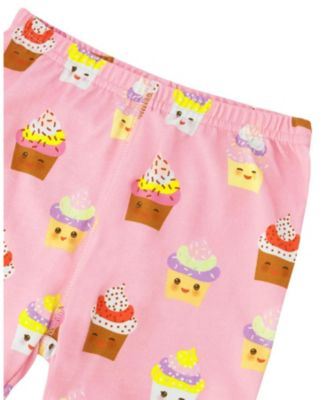  Girls' Organic Cotton Cupcake Two-Piece Pyjama Set - Big Kid