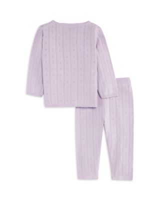 Girls' Pointelle Cardigan & Leggings Set, Baby - Exclusive