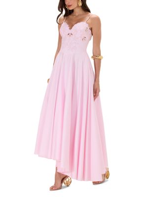 Tricoline Lotus Maxi Dress