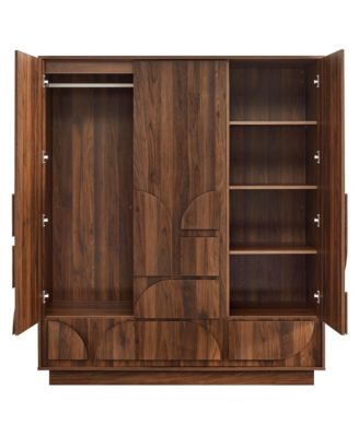  Bulwark 3-Door Wardrobe Closet