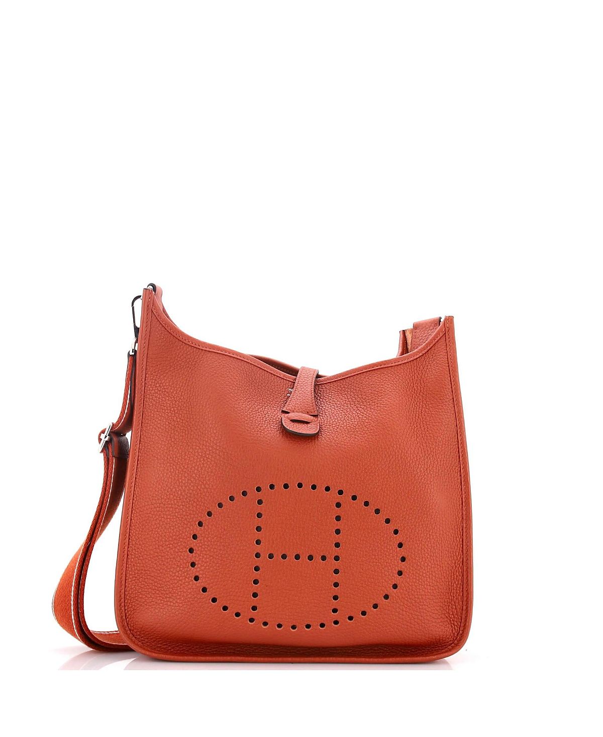 Pre-Owned HERMES Pm Evelyne Bag Gen Iii Clemence