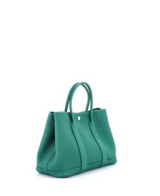 30 Garden Party Tote Leather