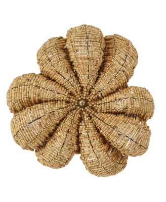  Anguilla Wood Beaded Semi-Flush Mount