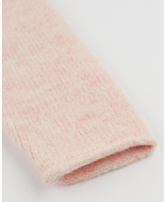 Girls' Grandma Loves Me Heather Roll Edge Sweater - Baby, Little Kid