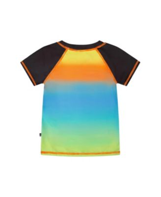 Boys' Short Sleeve Gradient Rashguard - Little Kid, Big Kid