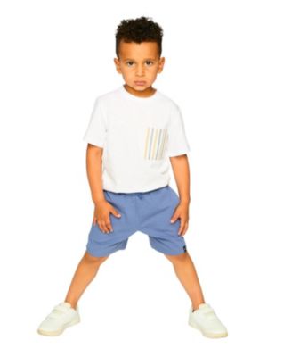 Boys' Short Sleeve Jersey T-Shirt with Chest Pocket - Little Kid, Big Kid