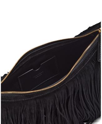  Ebene Hobo Fringed Suede Bag