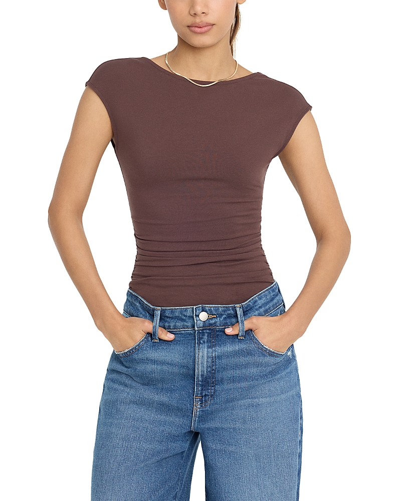 Good American Super Stretch Open Back Bodysuit · XL