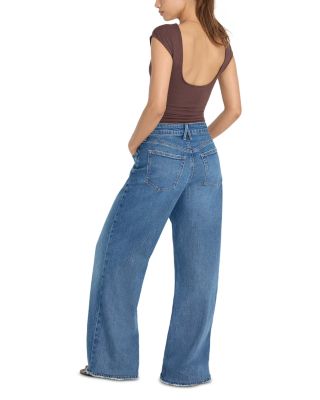 Super Stretch Open Back Bodysuit