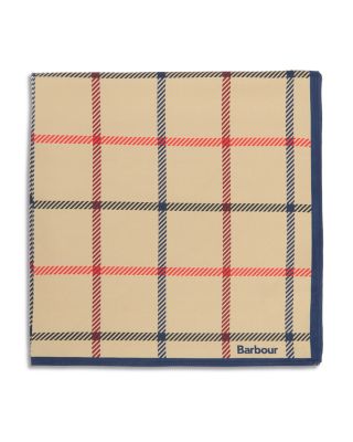 Mackworth Large Check Polyester Scarf