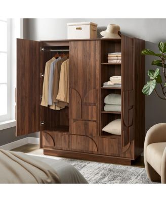  Bulwark 3-Door Wardrobe Closet