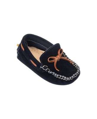  Contrasting Stitching Driver Loafer - Little Kid