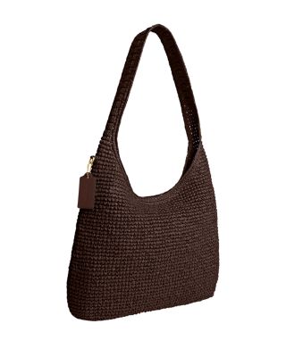Brooklyn 34 Straw Shoulder Bag