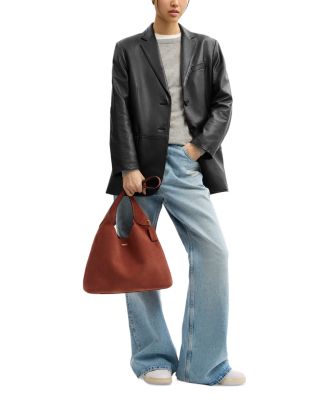 Brooklyn 34 Suede Shoulder Bag