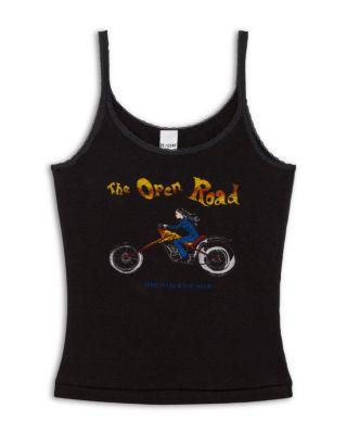 Lace Strap Open Road Tank Top