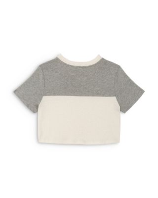 V Neck Contrast Jersey Tee