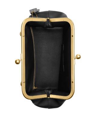 Kisslock 27 Leather Frame Bag