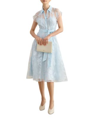 Petite Tess Burnout Floral Dress