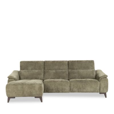 Riposto 3 Piece Fabric Triple Motion Sectional