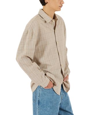 Eco Oversized Flannel Shirt