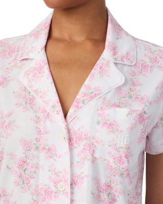 Ruffled Shirt & Pants Pajama Set