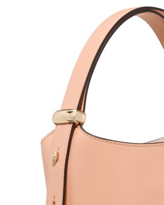 Halo Mini Leather Bucket Bag