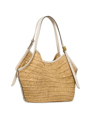 Deco Straw Tulip Tote