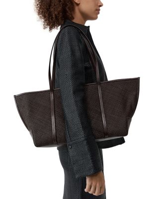Bateau Woven Leather Tote